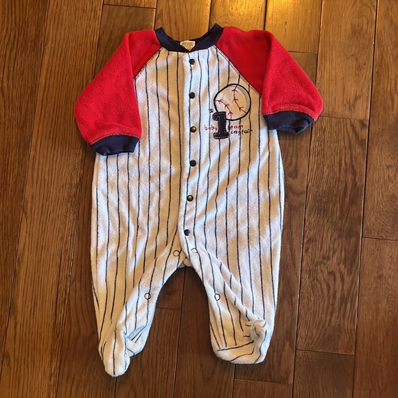 Bundle of 3 baseball sleepers - Picture 2 of 5